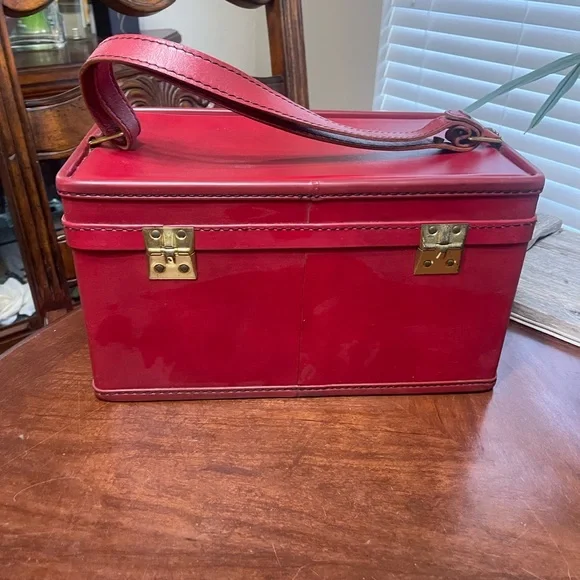 Vintage Joseph Hartmann train case luggage bag 🧳 - Picture 5 of 15